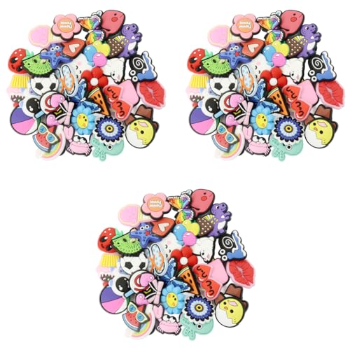 MAYCREATE® 105PCS Cartoon Random Shoe Charms and Pins Cute for Sandals Decoration Women Boys Girls Clog Accessories Party Favor MAYCREATE® 105PCS Cartoon Random Shoe Charms and Pins Cute for Sandals Decoration Women Boys Girls Clog Accessories Party Favor